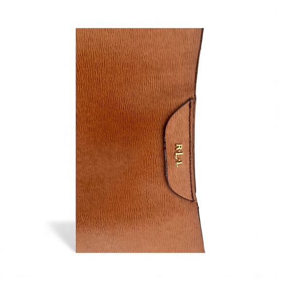 Ralph Lauren Brown Shoulder Bag Tote - Picture 3 of 12